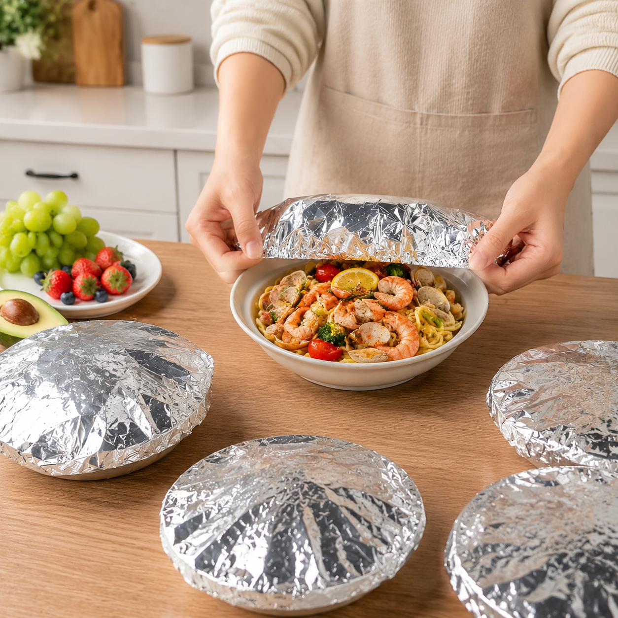 Stop Fighting Plastic Wrap β Cover Meals in Seconds