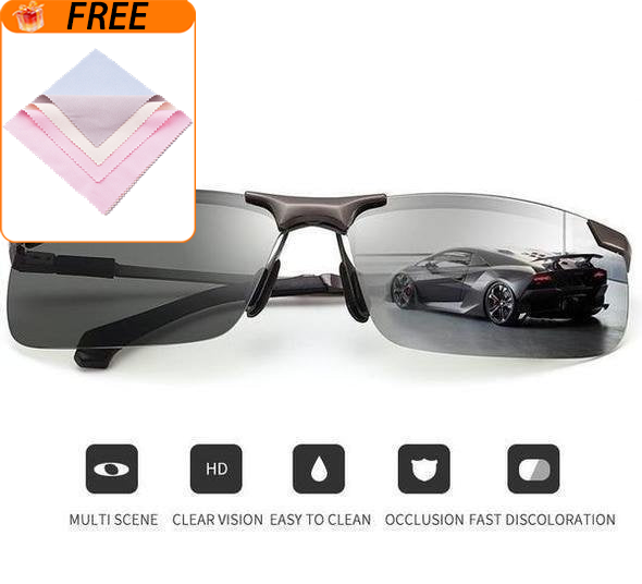 🔥LAST DAY SALE ONLY Ultra-Thin Lightweight Lenses for Cycling, Driving & Fishing ☀️ Glare-Free Outdoor Eyewear🕶️
