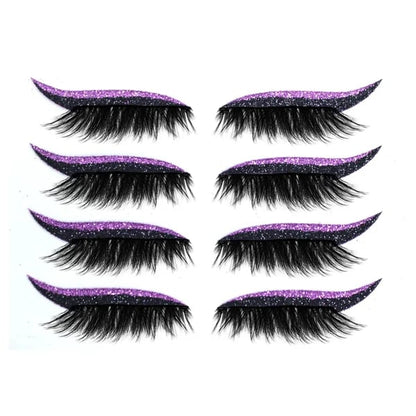 Buy 1 Get 1 Free(2 pcs)🔥2026 New Reusable Eyeliner And Eyelash Stickers