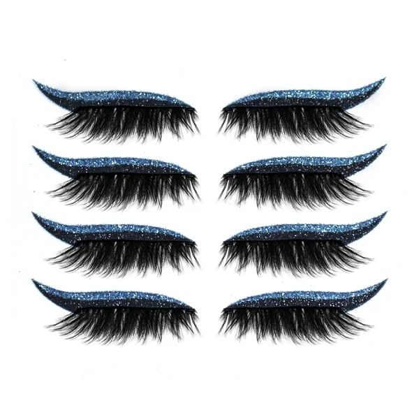 Buy 1 Get 1 Free(2 pcs)🔥2026 New Reusable Eyeliner And Eyelash Stickers