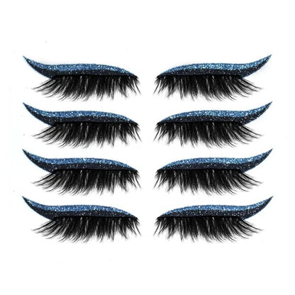 Buy 1 Get 1 Free(2 pcs)🔥2026 New Reusable Eyeliner And Eyelash Stickers