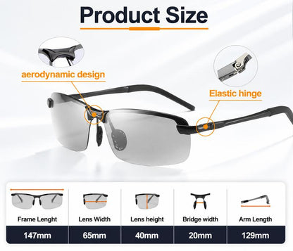 🔥LAST DAY SALE ONLY Ultra-Thin Lightweight Lenses for Cycling, Driving & Fishing ☀️ Glare-Free Outdoor Eyewear🕶️