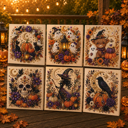 🔥 Last Day 49% OFF – 👻✨ Halloween Pearl Art DIY Kit – Turn Tiny Pearls into Spooky-Cute Magic (📦Buy 2 Free Shipping)