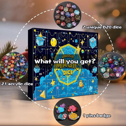 🎄2025 Christmas Dice Advent Calendar