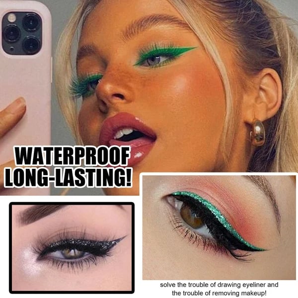 Buy 1 Get 1 Free(2 pcs)🔥2026 New Reusable Eyeliner And Eyelash Stickers