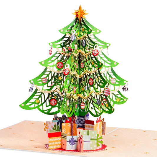 🎄 Paper Love Christmas Tree Pop-Up Card