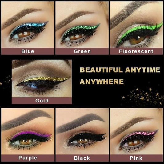 Buy 1 Get 1 Free(2 pcs)🔥2026 New Reusable Eyeliner And Eyelash Stickers