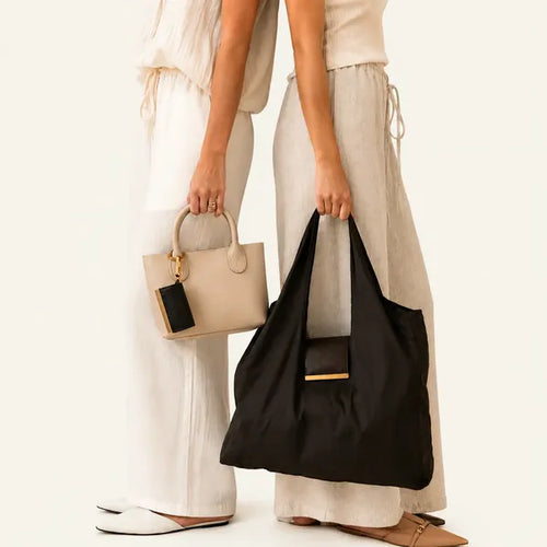 👜Foldable Bag Charm & Reusable Tote