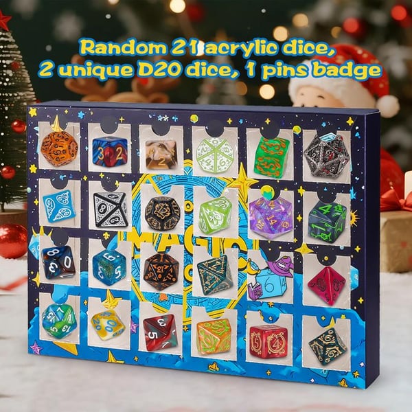 🎄2025 Christmas Dice Advent Calendar