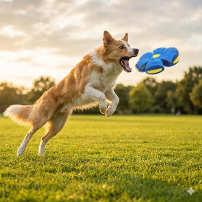 Doggy Disc Ball - Interactive Toy for Pups
