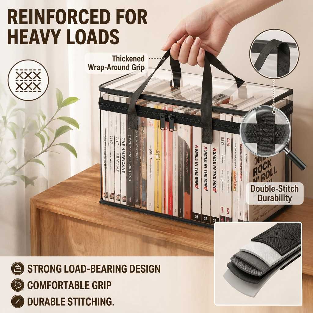 📦Clear Heavy-Duty Storage Bag –Tidy Your Home in Minutes With This Clear Storage Bag