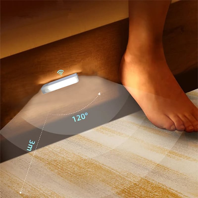 💡💡 Punch-free Smart Sensor Magnetic Rechargeable LED Lights