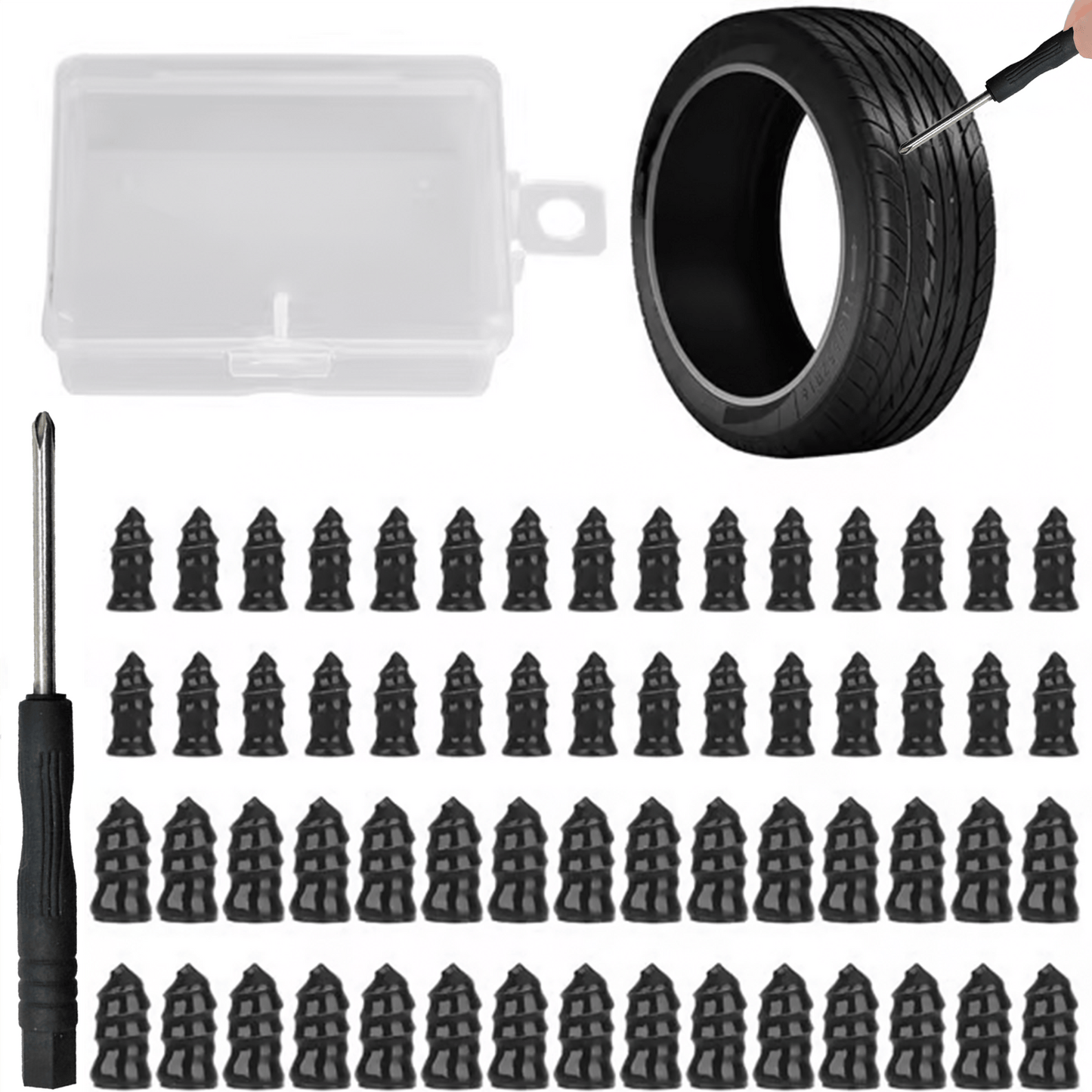 Last Week Clearance Sale 49%🔥Tire Repair Rubber Nail🚚BUY MORE SAVE MORE