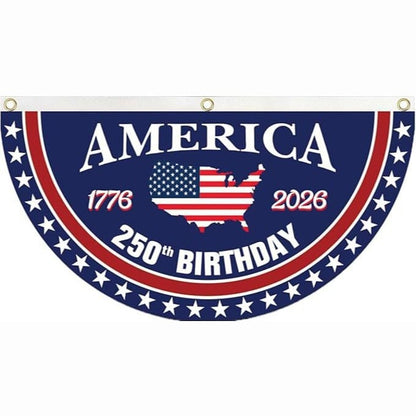 100% Veteran Owned / Handcrafted in USA-250th Anniversary Banners