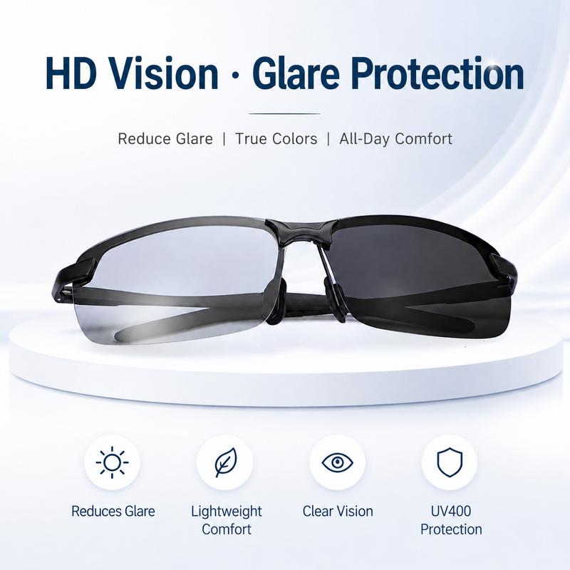 🔥LAST DAY SALE ONLY Ultra-Thin Lightweight Lenses for Cycling, Driving & Fishing ☀️ Glare-Free Outdoor Eyewear🕶️