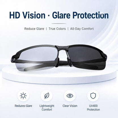 🔥LAST DAY SALE ONLY Ultra-Thin Lightweight Lenses for Cycling, Driving & Fishing ☀️ Glare-Free Outdoor Eyewear🕶️