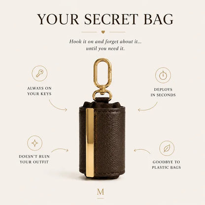👜Foldable Bag Charm & Reusable Tote