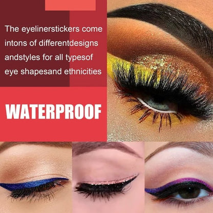 Buy 1 Get 1 Free(2 pcs)🔥2026 New Reusable Eyeliner And Eyelash Stickers
