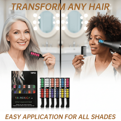🎁Last Day Sale 49% OFF🔥-✨Festive Fun Hair Chalk Combs