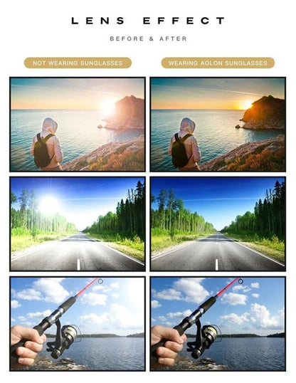 🔥LAST DAY SALE ONLY Ultra-Thin Lightweight Lenses for Cycling, Driving & Fishing ☀️ Glare-Free Outdoor Eyewear🕶️
