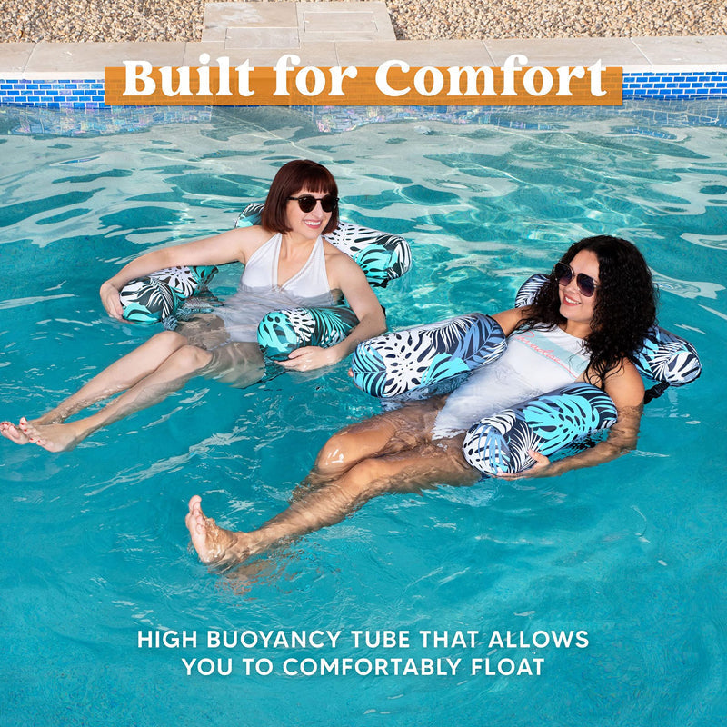 🏊 Last Day Special Price !💺 Inflatable Floating Pool Chair – Comfortable, Stable & Perfect for Relaxing on the Water 🌊