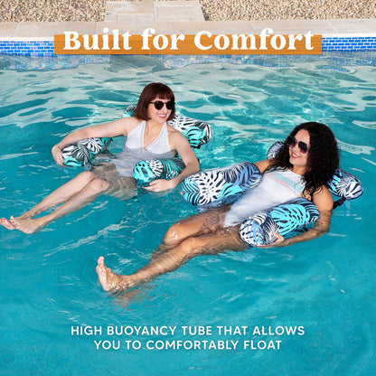 🏊 Last Day Special Price !💺 Inflatable Floating Pool Chair – Comfortable, Stable & Perfect for Relaxing on the Water 🌊