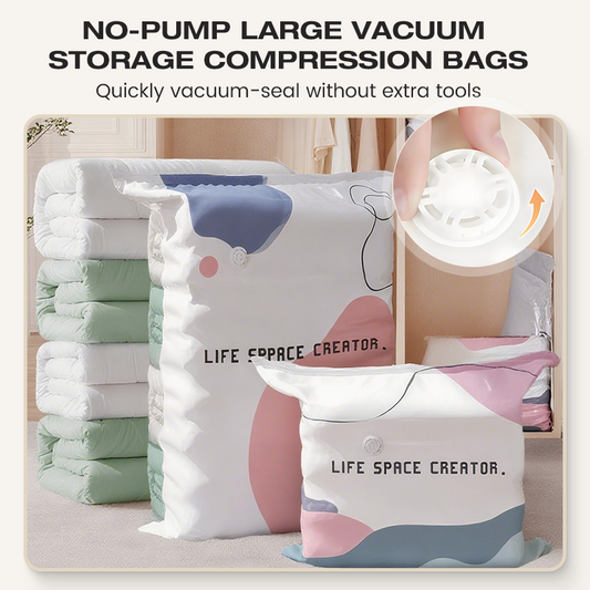 🌸Last Day Buy 2 Get 1 Free🗄️No Vacuum. No Pump. Just Pack, Press & Store